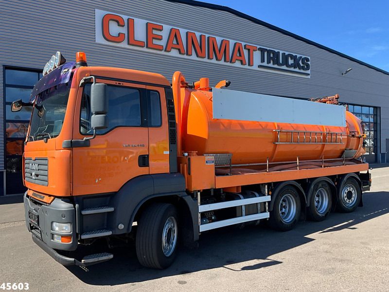 MAN TGA 35.440 8x4 Wicom Saug/spul opbouw - Limpieza de alcantarillado: foto 3 MAN TGA 35.440 8x4 Wicom Saug/spul opbouw - Limpieza de alcantarillado: foto 3