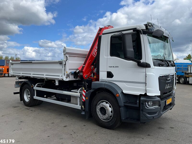 MAN TGM 18.320 Euro 6 Fassi 13 Tonmeter laadkraan NEW AND UNUSED! - Volquete camión, Camión grúa: foto 5 MAN TGM 18.320 Euro 6 Fassi 13 Tonmeter laadkraan NEW AND UNUSED! - Volquete camión, Camión grúa: foto 5