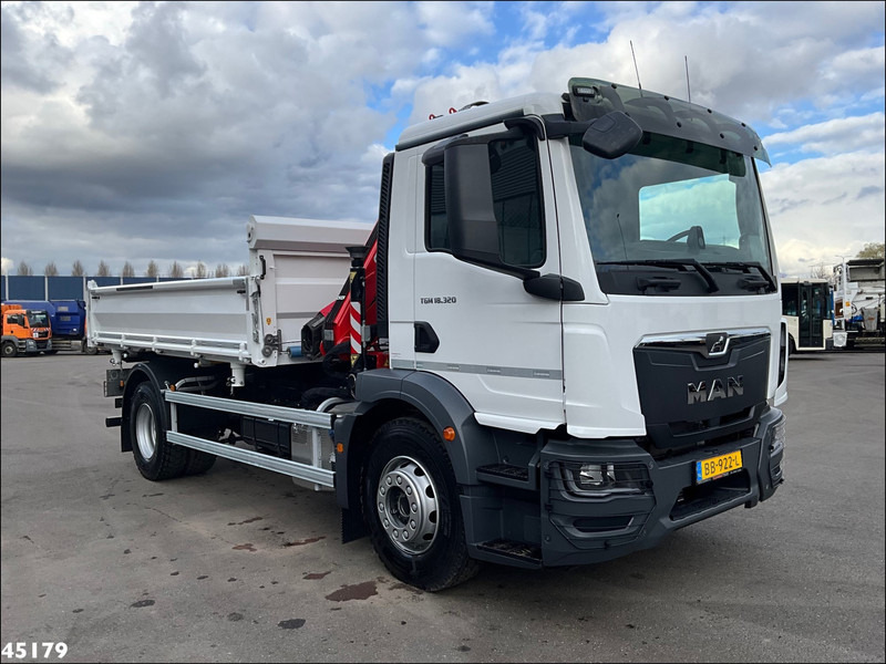 MAN TGM 18.320 Euro 6 Fassi 13 Tonmeter laadkraan NEW AND UNUSED! - Volquete camión, Camión grúa: foto 4 MAN TGM 18.320 Euro 6 Fassi 13 Tonmeter laadkraan NEW AND UNUSED! - Volquete camión, Camión grúa: foto 4