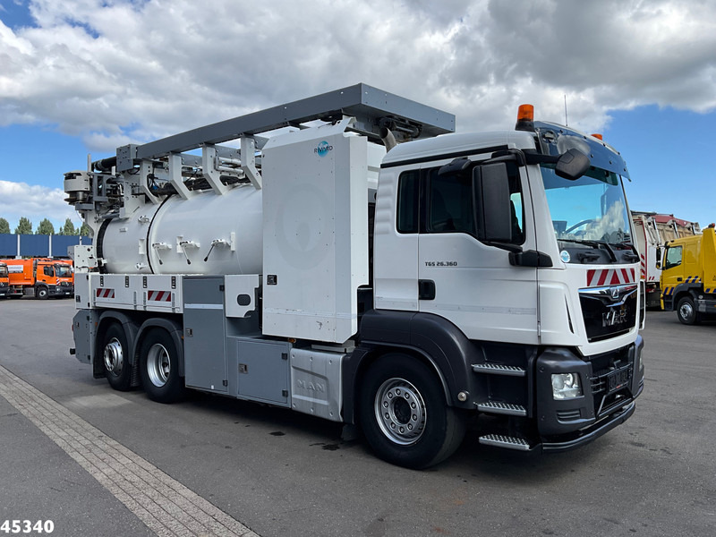 Limpieza de alcantarillado MAN TGS 26.360 Euro 6 Rivard 17m³ Combi Just 185.767 km!: foto 8