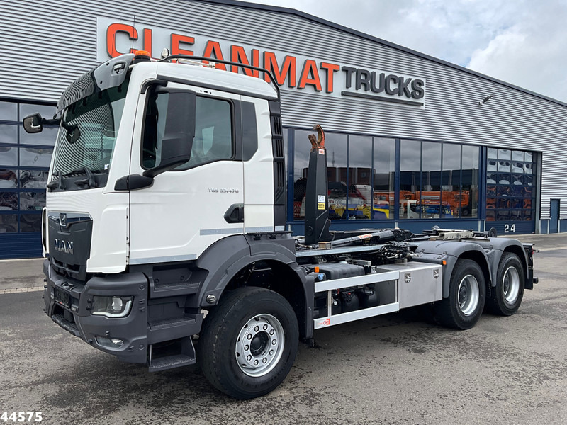 MAN TGS 33.470 6x4 Euro 6 Full Steel AJK 20 Ton haakarmsysteem - Multibasculante camión: foto 2 MAN TGS 33.470 6x4 Euro 6 Full Steel AJK 20 Ton haakarmsysteem - Multibasculante camión: foto 2