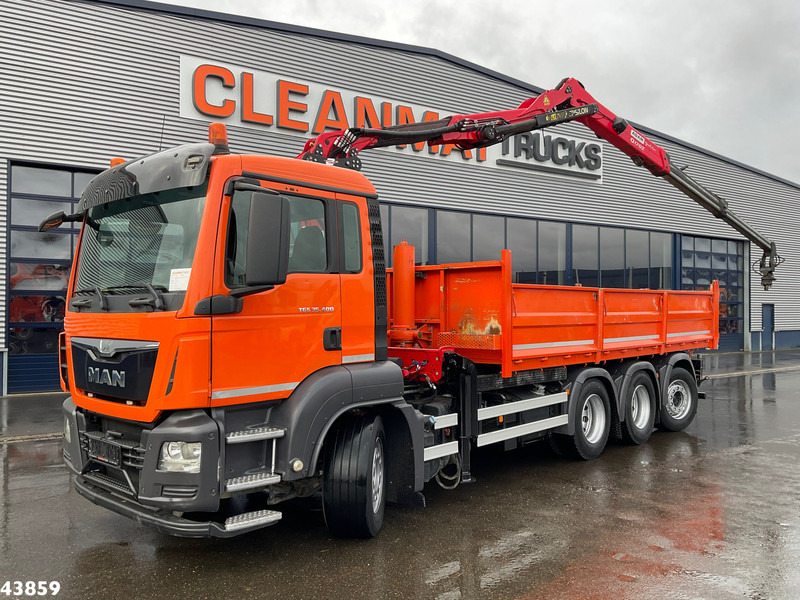 MAN TGS 35.400 8x4 Euro 6 Palfinger 17 Tonmeter Z-kraan - Volquete camión, Camión grúa: foto 2 MAN TGS 35.400 8x4 Euro 6 Palfinger 17 Tonmeter Z-kraan - Volquete camión, Camión grúa: foto 2