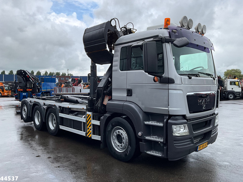 MAN TGS 35.400 8x4 HMF 16 Tonmeter Z-kraan - Multibasculante camión: foto 5 MAN TGS 35.400 8x4 HMF 16 Tonmeter Z-kraan - Multibasculante camión: foto 5