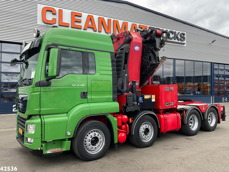 MAN TGS 35.500 8x4 HMF 95 Tonmeter laadkraan bj. 2019! - Camión grúa: foto 2 MAN TGS 35.500 8x4 HMF 95 Tonmeter laadkraan bj. 2019! - Camión grúa: foto 2