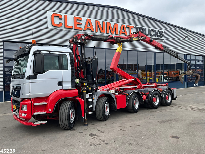 MAN TGS 41.440 10x4 Euro 6 Palfinger 17 Tonmeter Z-kraan - Multibasculante camión, Camión grúa: foto 1 MAN TGS 41.440 10x4 Euro 6 Palfinger 17 Tonmeter Z-kraan - Multibasculante camión, Camión grúa: foto 1