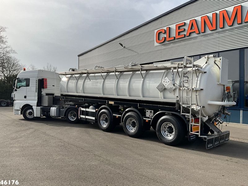 MAN TGX 18.400 ADR trekker + Burg met Bekker LaGram Vacuüm ADR opbouw 30m³ - Limpieza de alcantarillado: foto 4 MAN TGX 18.400 ADR trekker + Burg met Bekker LaGram Vacuüm ADR opbouw 30m³ - Limpieza de alcantarillado: foto 4