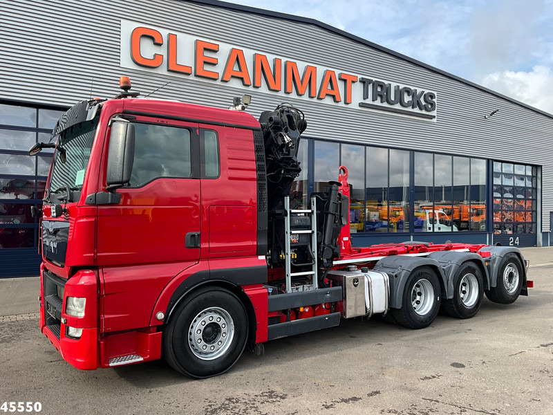 MAN TGX 35.480 8x4 Euro 6 Hiab 28 Tonmeter laadkraan - Multibasculante camión, Camión grúa: foto 2 MAN TGX 35.480 8x4 Euro 6 Hiab 28 Tonmeter laadkraan - Multibasculante camión, Camión grúa: foto 2