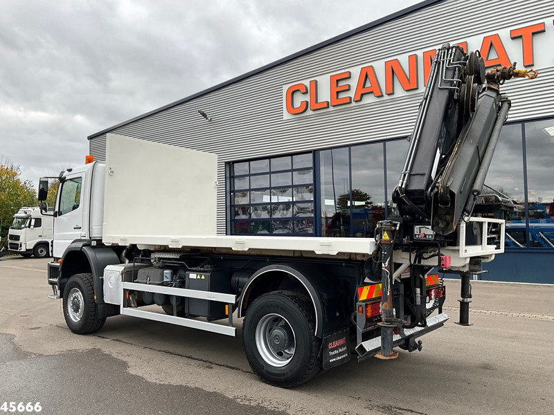 Mercedes-Benz AXOR 1929 4x4 VDL 14 Ton haakarmsysteem + Laadplateau met Hiab 14 Tonmeter laadkraan - Camión grúa: foto 2 Mercedes-Benz AXOR 1929 4x4 VDL 14 Ton haakarmsysteem + Laadplateau met Hiab 14 Tonmeter laadkraan - Camión grúa: foto 2