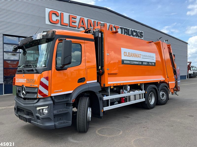 Mercedes-Benz Actros 2533 Euro 6 Zoeller 24m³ + Welvaarts weighing system - Camión de basura: foto 1 Mercedes-Benz Actros 2533 Euro 6 Zoeller 24m³ + Welvaarts weighing system - Camión de basura: foto 1