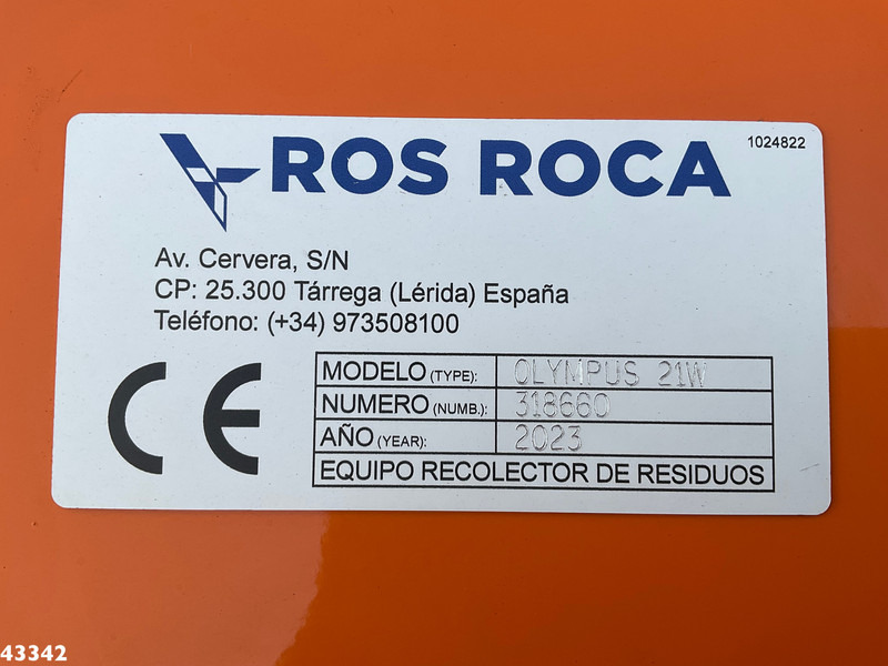 Leasing financiero de Mercedes-Benz Actros 2533 Terberg RosRoca 21m³ leasing Mercedes-Benz Actros 2533 Terberg RosRoca 21m³: foto 17 Leasing financiero de Mercedes-Benz Actros 2533 Terberg RosRoca 21m³ leasing Mercedes-Benz Actros 2533 Terberg RosRoca 21m³: foto 17