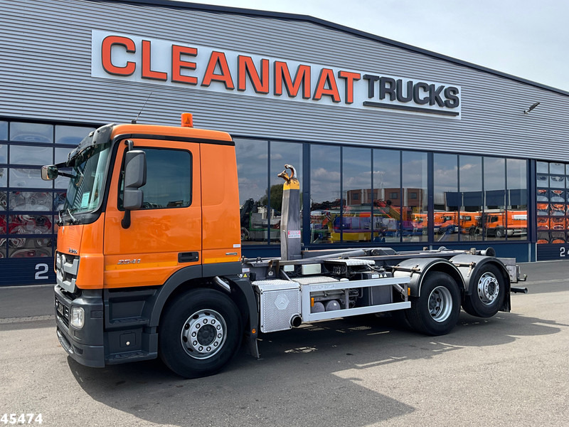 Multibasculante camión Mercedes-Benz Actros 2541 6x2 VDL 20 Ton haakarmsysteem: foto 6