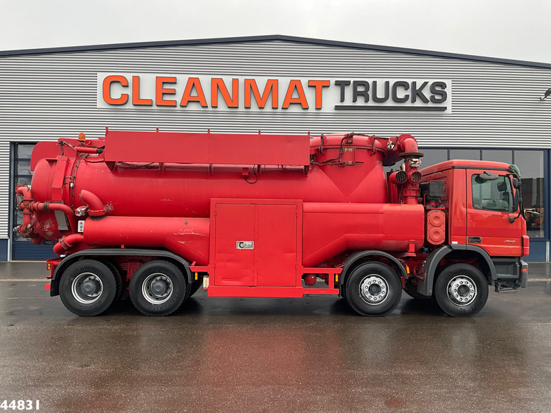Mercedes-Benz Actros 4141 8x4 RVS Naaktgeboren drogestoffen Just 99.291 km! - Limpieza de alcantarillado: foto 3 Mercedes-Benz Actros 4141 8x4 RVS Naaktgeboren drogestoffen Just 99.291 km! - Limpieza de alcantarillado: foto 3