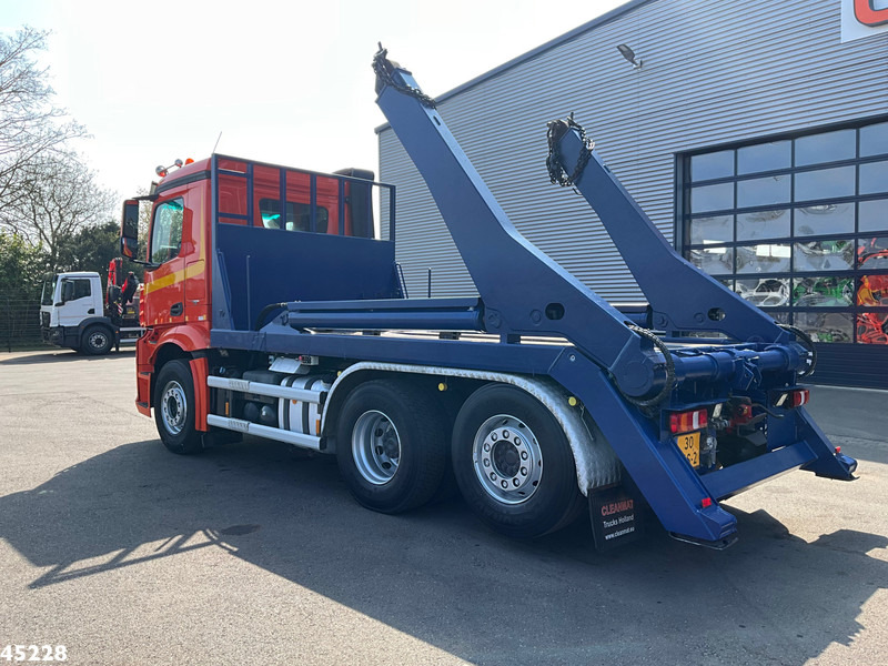 Mercedes-Benz Antos 2542 6x2 Euro 6 Hyva 18 portaalarmsysteem - Portacontenedor de cadenas camión: foto 3 Mercedes-Benz Antos 2542 6x2 Euro 6 Hyva 18 portaalarmsysteem - Portacontenedor de cadenas camión: foto 3