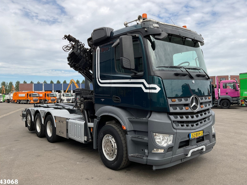 Mercedes-Benz Arocs 3251 8x4 Euro 6 Hiab 28 Tonmeter laadkraan - Multibasculante camión, Camión grúa: foto 3 Mercedes-Benz Arocs 3251 8x4 Euro 6 Hiab 28 Tonmeter laadkraan - Multibasculante camión, Camión grúa: foto 3