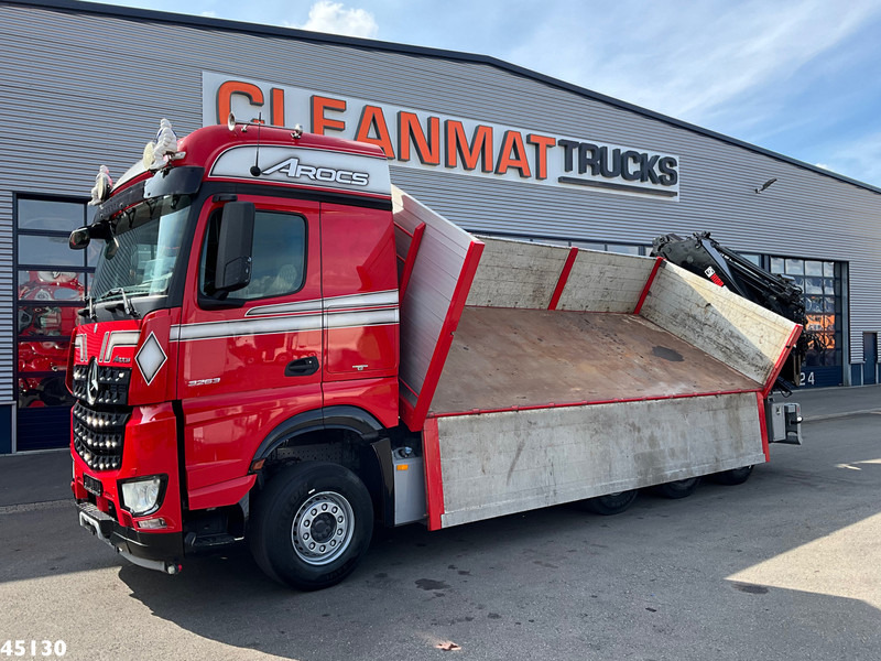 Mercedes-Benz Arocs 3263 8x4 Hiab 37 Tonmeter laadkraan + Fly-Jib - Volquete camión, Camión grúa: foto 2 Mercedes-Benz Arocs 3263 8x4 Hiab 37 Tonmeter laadkraan + Fly-Jib - Volquete camión, Camión grúa: foto 2