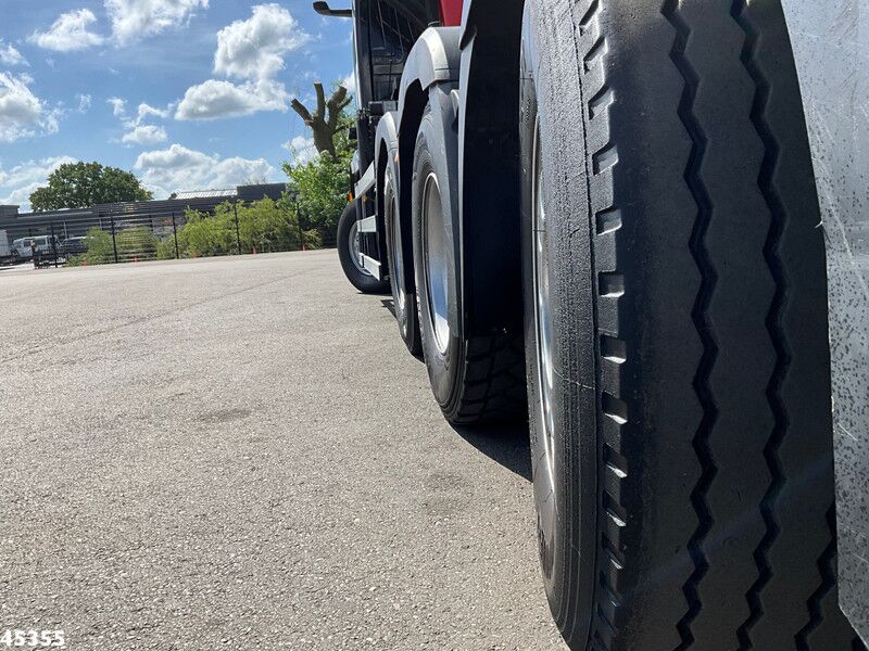 Multibasculante camión, Camión grúa Mercedes-Benz Arocs 3540 8x4 Euro 6 Palfinger 19 Tonmeter laadkraan Just 119.021 Km!: foto 13