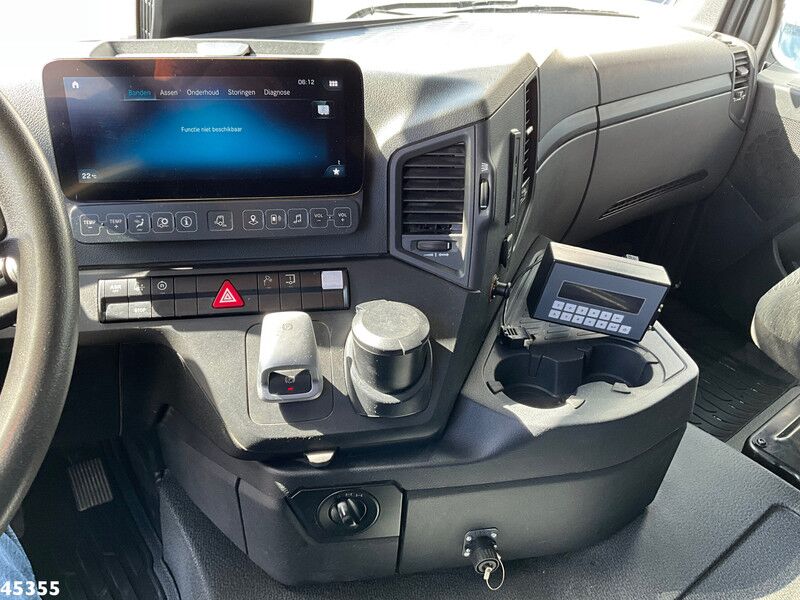 Multibasculante camión, Camión grúa Mercedes-Benz Arocs 3540 8x4 Euro 6 Palfinger 19 Tonmeter laadkraan Just 119.021 Km!: foto 17