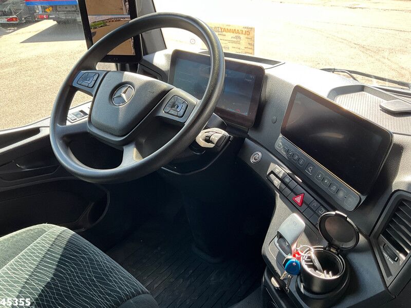 Multibasculante camión, Camión grúa Mercedes-Benz Arocs 3540 8x4 Euro 6 Palfinger 19 Tonmeter laadkraan Just 119.021 Km!: foto 15