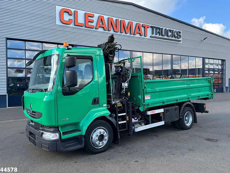 Renault Midlum 300.12 Manual Hiab 8 Tonmeter laadkraan Just 81.549 km! - Volquete camión, Camión grúa: foto 3 Renault Midlum 300.12 Manual Hiab 8 Tonmeter laadkraan Just 81.549 km! - Volquete camión, Camión grúa: foto 3