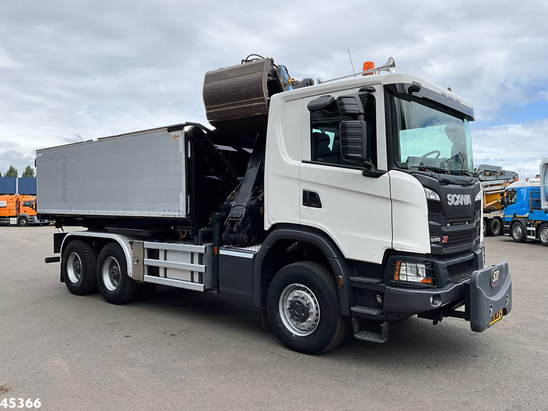 Scania G 410 6x6 Euro 6 Palfinger 17 Tonmeter Z-kraan - Volquete camión, Camión grúa: foto 5 Scania G 410 6x6 Euro 6 Palfinger 17 Tonmeter Z-kraan - Volquete camión, Camión grúa: foto 5