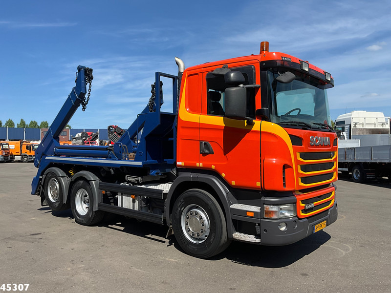 Scania G 440 6x2 Meiller 16 Tons portaalarmsysteem - Portacontenedor de cadenas camión: foto 4 Scania G 440 6x2 Meiller 16 Tons portaalarmsysteem - Portacontenedor de cadenas camión: foto 4