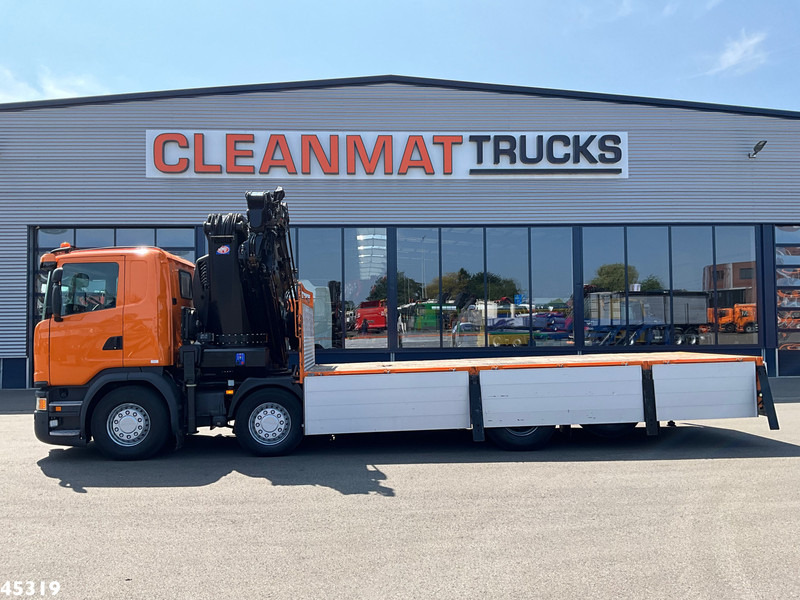 Scania G 450 Euro 6 HMF 60 Tonmeter laadkraan + Fly-Jib - Camión grúa: foto 4 Scania G 450 Euro 6 HMF 60 Tonmeter laadkraan + Fly-Jib - Camión grúa: foto 4