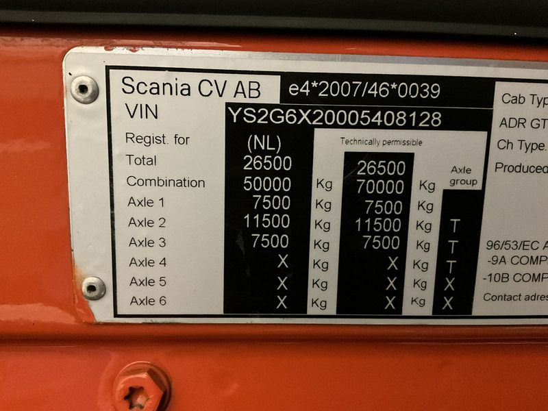 Leasing financiero de Scania G 490 6x2 Euro 6 VDL 18 Ton portalarmsysteem leasing Scania G 490 6x2 Euro 6 VDL 18 Ton portalarmsysteem: foto 20 Leasing financiero de Scania G 490 6x2 Euro 6 VDL 18 Ton portalarmsysteem leasing Scania G 490 6x2 Euro 6 VDL 18 Ton portalarmsysteem: foto 20