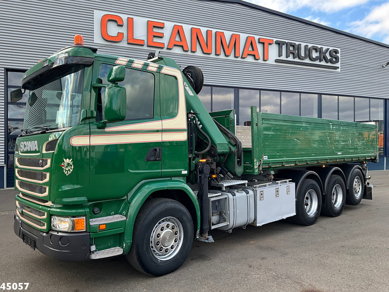 Scania G 490 8x4 Euro 6 Hiab 24 Tonmeter laadkraan - Volquete camión, Camión grúa: foto 4 Scania G 490 8x4 Euro 6 Hiab 24 Tonmeter laadkraan - Volquete camión, Camión grúa: foto 4