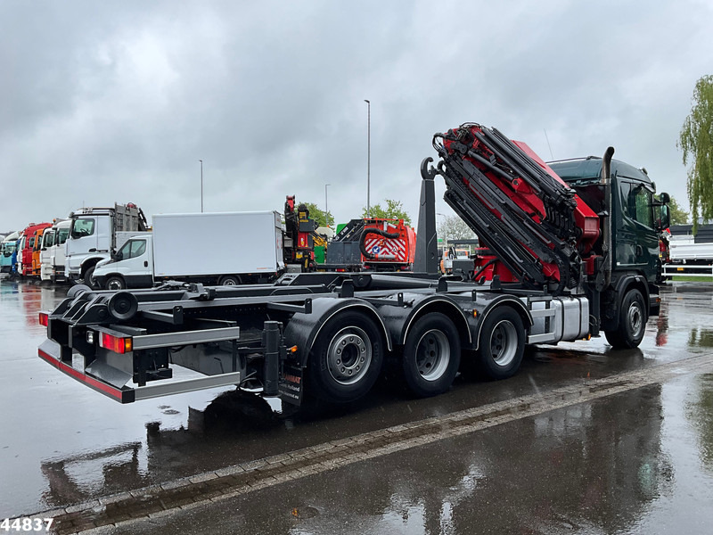 Scania G480 8x4 HMF 60 Tonmeter laadkraan + Fly-jib - Multibasculante camión, Camión grúa: foto 5 Scania G480 8x4 HMF 60 Tonmeter laadkraan + Fly-jib - Multibasculante camión, Camión grúa: foto 5