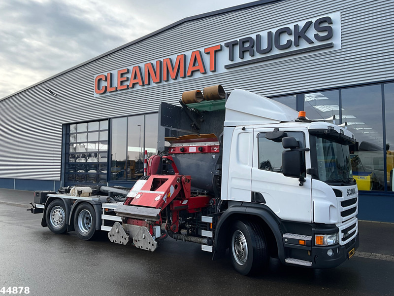 Scania P 280 6x2 Euro 6 VDL Translift zijlader Just 159.334 km! - Camión de basura: foto 1 Scania P 280 6x2 Euro 6 VDL Translift zijlader Just 159.334 km! - Camión de basura: foto 1
