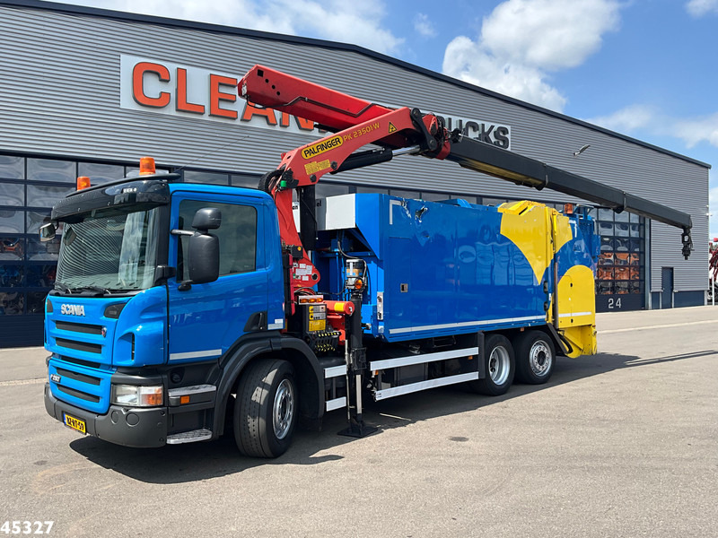 Scania P 280 Geesink / VSA Palfinger 23 Tonmeter laadkraan - Camión de basura: foto 1 Scania P 280 Geesink / VSA Palfinger 23 Tonmeter laadkraan - Camión de basura: foto 1