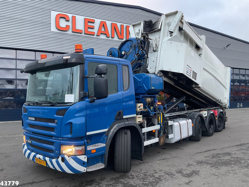 Scania P 360 8x2 Hiab 21 Tonmeter laadkraan - Multibasculante camión, Camión grúa: foto 2 Scania P 360 8x2 Hiab 21 Tonmeter laadkraan - Multibasculante camión, Camión grúa: foto 2