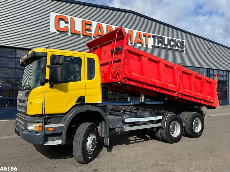 Scania P 420 6x6 Manual Full Steel 13m³ Kipper - Volquete camión: foto 1 Scania P 420 6x6 Manual Full Steel 13m³ Kipper - Volquete camión: foto 1