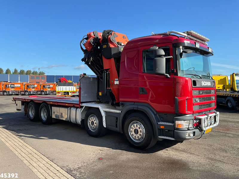 Scania R 124.420 8x4 Palfinger 72 Tonmeter laadkraan + Fly-Jib! - Camión grúa: foto 3 Scania R 124.420 8x4 Palfinger 72 Tonmeter laadkraan + Fly-Jib! - Camión grúa: foto 3