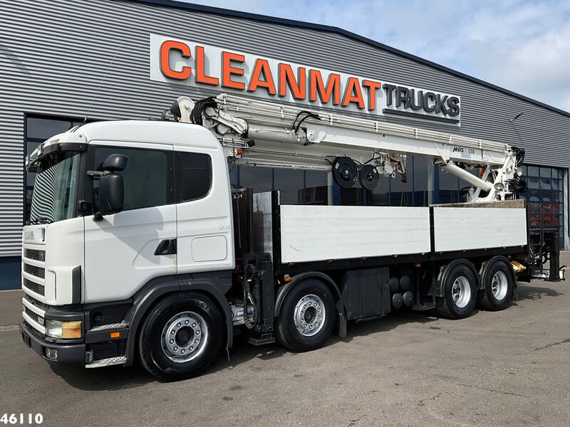 Scania R 144 8x4 Retarder MKG 55 Tonmeter Dachdecker Kran - Camión grúa: foto 4 Scania R 144 8x4 Retarder MKG 55 Tonmeter Dachdecker Kran - Camión grúa: foto 4