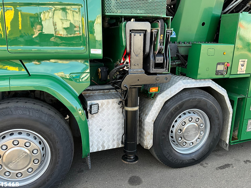 Camión grúa Scania R 490 8x4 Euro 6 Effer 140 Tonmeter laadkraan + Fly-Jib Just 283.508 km: foto 10