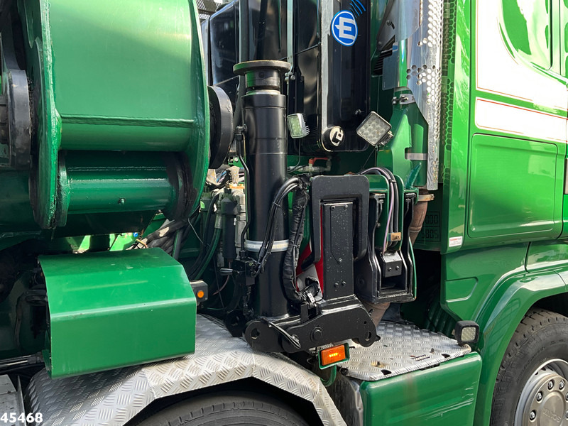 Camión grúa Scania R 490 8x4 Euro 6 Effer 140 Tonmeter laadkraan + Fly-Jib Just 283.508 km: foto 9