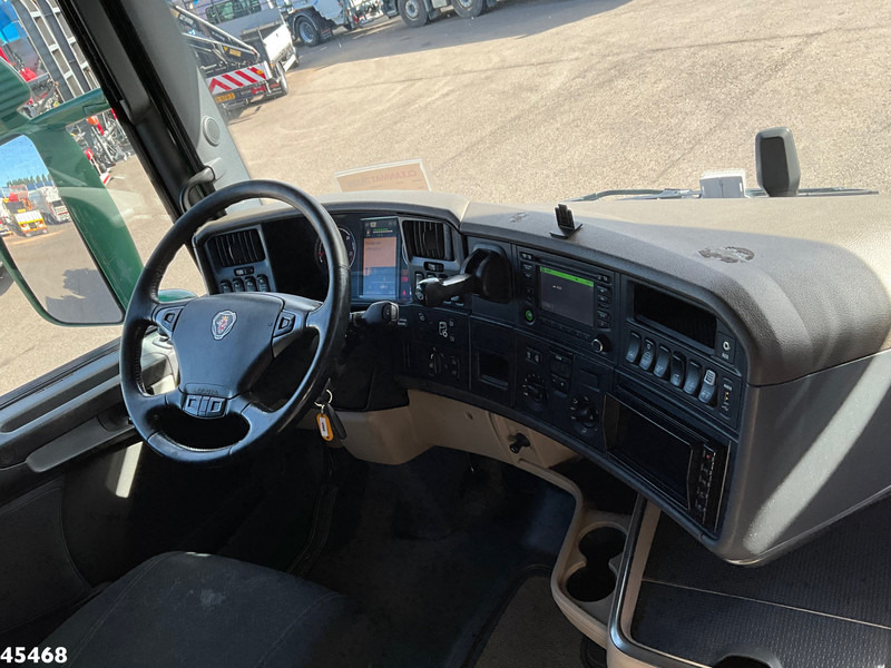 Camión grúa Scania R 490 8x4 Euro 6 Effer 140 Tonmeter laadkraan + Fly-Jib Just 283.508 km: foto 17