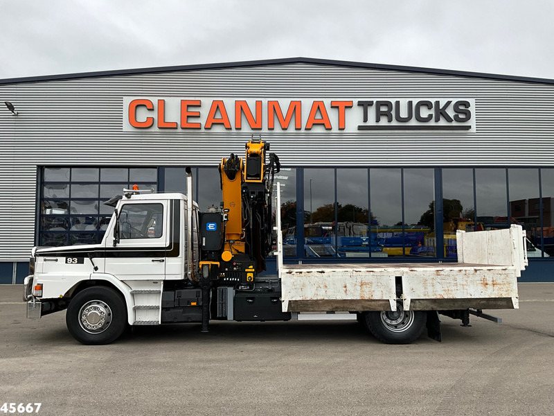 Scania T 93 4x2 Kipper met 31 Tonmeter laadkraan (bj 2005) + Fly-JIb! Just 118.736 km! - Volquete camión, Camión grúa: foto 3 Scania T 93 4x2 Kipper met 31 Tonmeter laadkraan (bj 2005) + Fly-JIb! Just 118.736 km! - Volquete camión, Camión grúa: foto 3