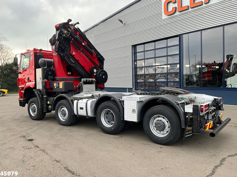 Camión grúa Tatra T 158 8x6 Euro 6 HMF 85 Tonmeter laadkraan + Fly-Jib Just 147.844 km!: foto 11