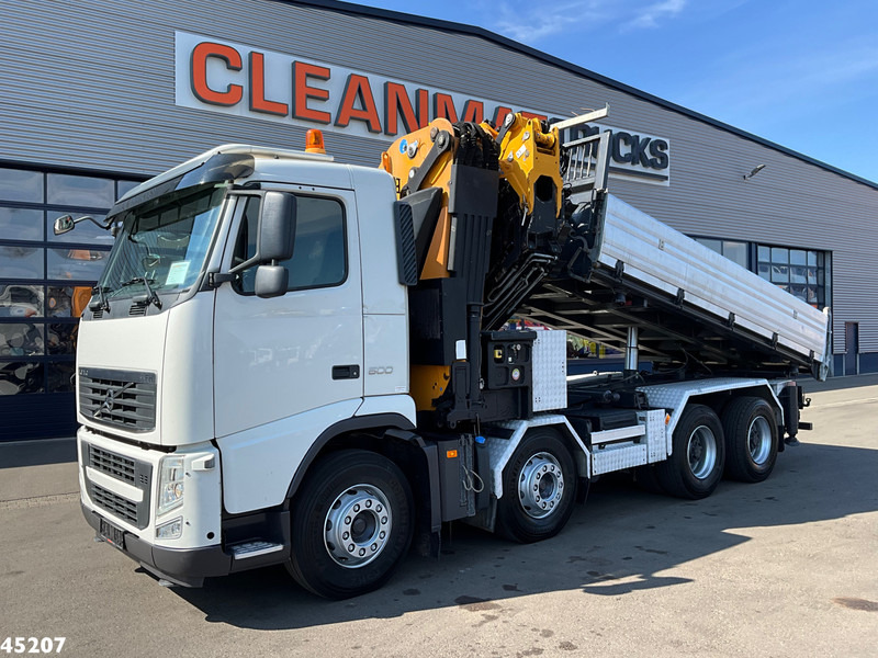 Volvo FH 500 8x4 Effer 65 Tonmeter laadkraan + Fly-Jib - Volquete camión, Camión grúa: foto 4 Volvo FH 500 8x4 Effer 65 Tonmeter laadkraan + Fly-Jib - Volquete camión, Camión grúa: foto 4
