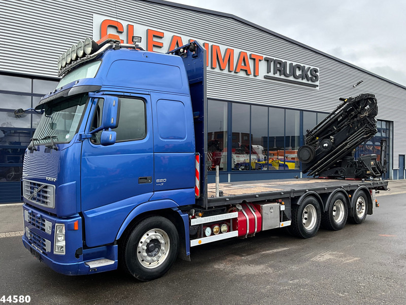 Volvo FH 520 8x4 Euro 5 Hiab 24 Tonmeter laadkraan + Fly-jib - Camión grúa: foto 3 Volvo FH 520 8x4 Euro 5 Hiab 24 Tonmeter laadkraan + Fly-jib - Camión grúa: foto 3