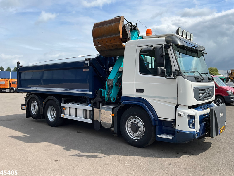 Volvo FM 330 6x2/6x4 Hydrodrive HMF 16 Tonmeter Z-kraan - Volquete camión, Camión grúa: foto 5 Volvo FM 330 6x2/6x4 Hydrodrive HMF 16 Tonmeter Z-kraan - Volquete camión, Camión grúa: foto 5