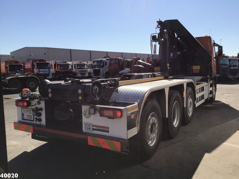 Volvo FM 420 8x2 HMF 28 ton/meter laadkraan Welvaarts weighing system - Multibasculante camión, Camión grúa: foto 4 Volvo FM 420 8x2 HMF 28 ton/meter laadkraan Welvaarts weighing system - Multibasculante camión, Camión grúa: foto 4