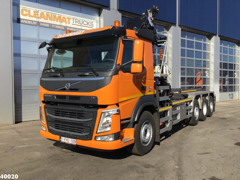 Volvo FM 420 8x2 HMF 28 ton/meter laadkraan Welvaarts weighing system - Multibasculante camión, Camión grúa: foto 2 Volvo FM 420 8x2 HMF 28 ton/meter laadkraan Welvaarts weighing system - Multibasculante camión, Camión grúa: foto 2