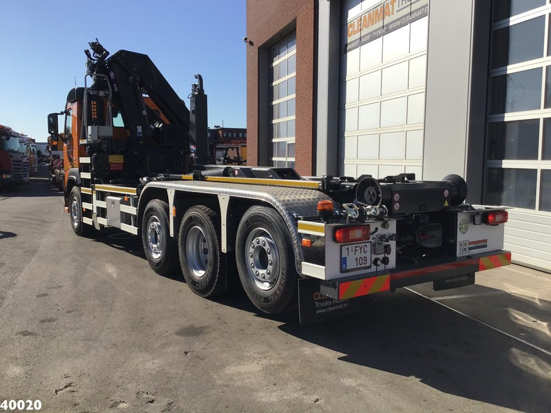 Volvo FM 420 8x2 HMF 28 ton/meter laadkraan Welvaarts weighing system - Multibasculante camión, Camión grúa: foto 3 Volvo FM 420 8x2 HMF 28 ton/meter laadkraan Welvaarts weighing system - Multibasculante camión, Camión grúa: foto 3