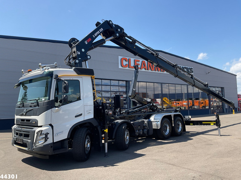 Volvo FMX 500 8x4 Euro 6 Hiab 65 Tonmeter laadkraan + Multilift 25 Ton haakarmsysteem NEW AND UNUSED! - Multibasculante camión, Camión grúa: foto 1 Volvo FMX 500 8x4 Euro 6 Hiab 65 Tonmeter laadkraan + Multilift 25 Ton haakarmsysteem NEW AND UNUSED! - Multibasculante camión, Camión grúa: foto 1