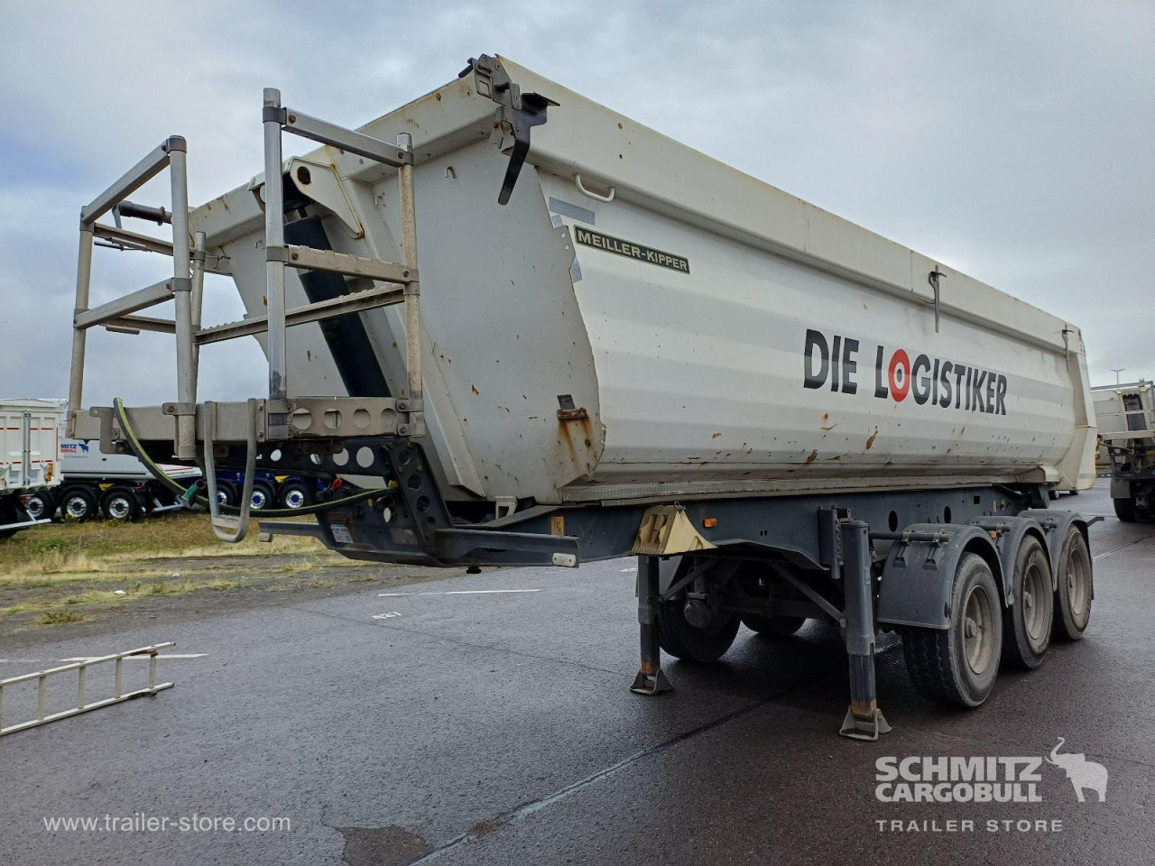 MEILLER Auflieger Kipper Stahlrundmulde 26m³ - Volquete semirremolque: foto 5 MEILLER Auflieger Kipper Stahlrundmulde 26m³ - Volquete semirremolque: foto 5