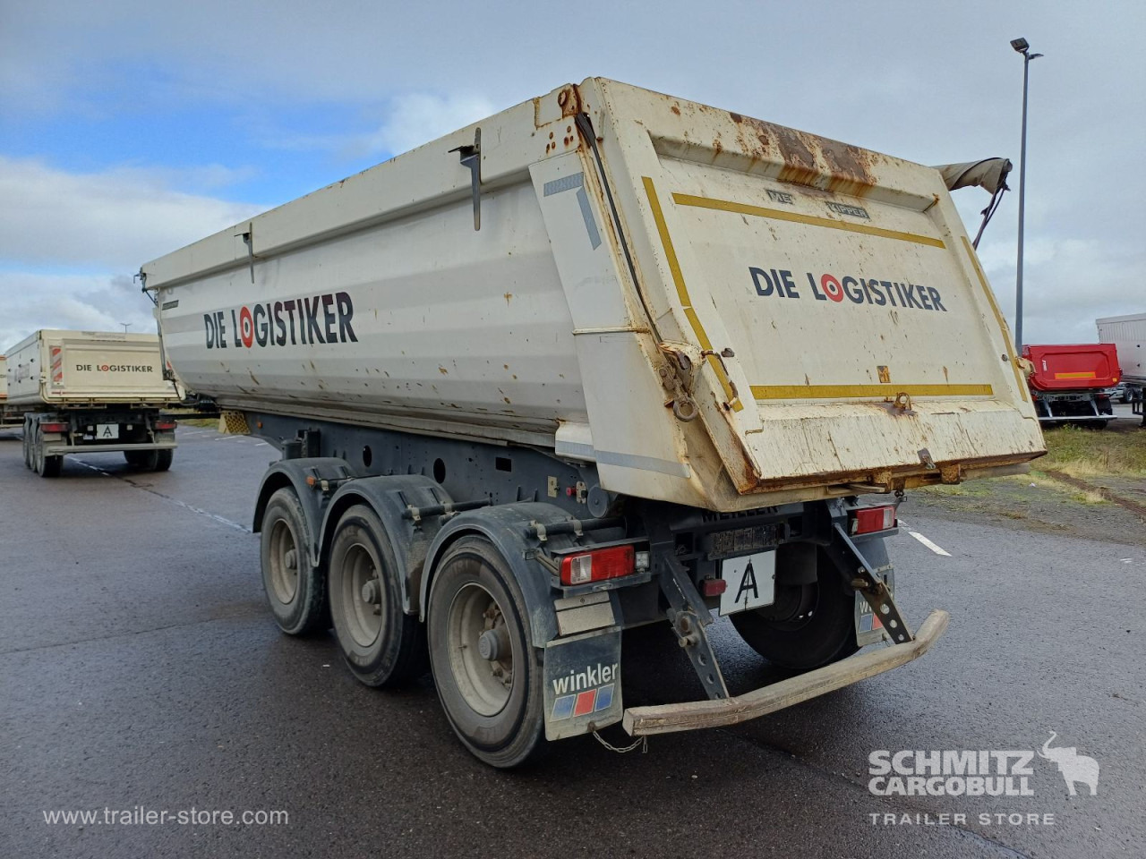 MEILLER Auflieger Kipper Stahlrundmulde 26m³ - Volquete semirremolque: foto 3 MEILLER Auflieger Kipper Stahlrundmulde 26m³ - Volquete semirremolque: foto 3