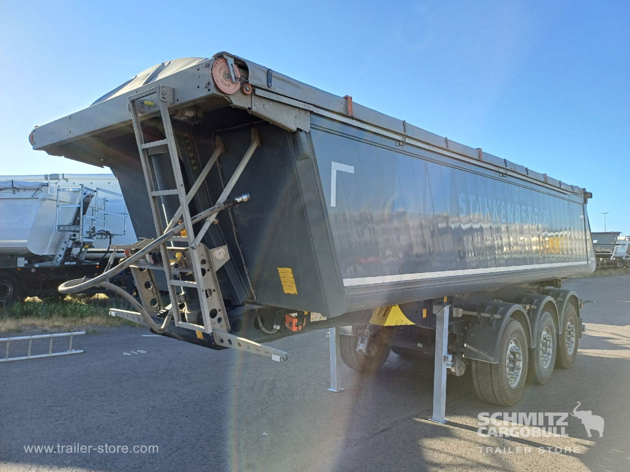 Volquete semirremolque SCHMITZ Auflieger Kipper Alukastenmulde 24m³: foto 7